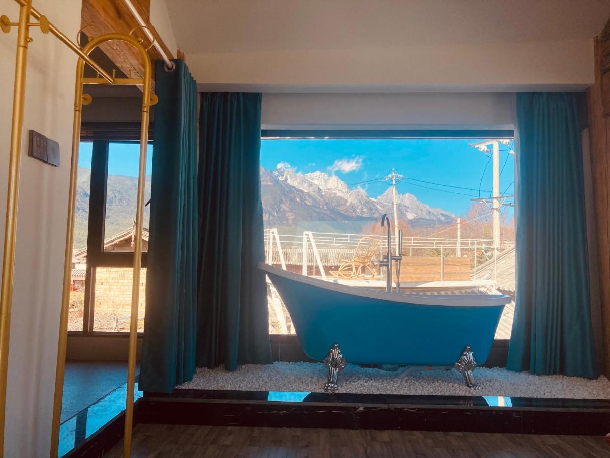 玉龙白沙普宿客栈 Lijiang  Eksteriør bilde