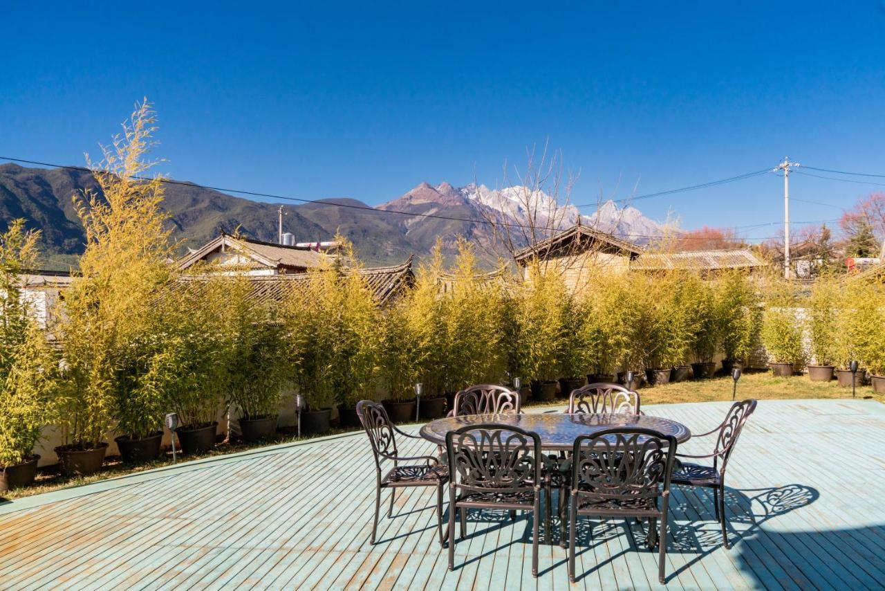 玉龙白沙普宿客栈 Lijiang  Eksteriør bilde
