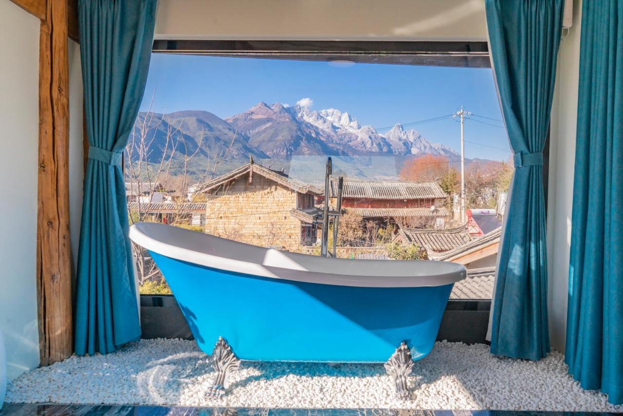 玉龙白沙普宿客栈 Lijiang  Eksteriør bilde